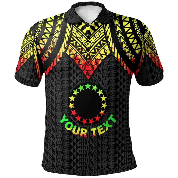 Alohawaii Shirt, Polo Shirt Polynesian Hibiscus Cook islands Custom Personalised, Polynesian Armor Style Reagge | Alohawaii.co