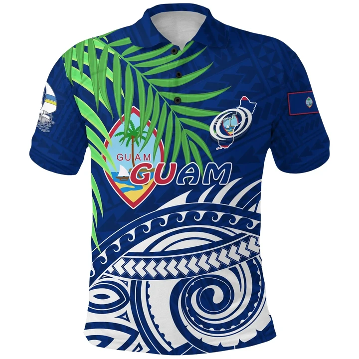 Alohawaii Shirt, Polo Shirt Polynesian Hibiscus Guam Rugby Coconut Leaves | Alohawaii.co
