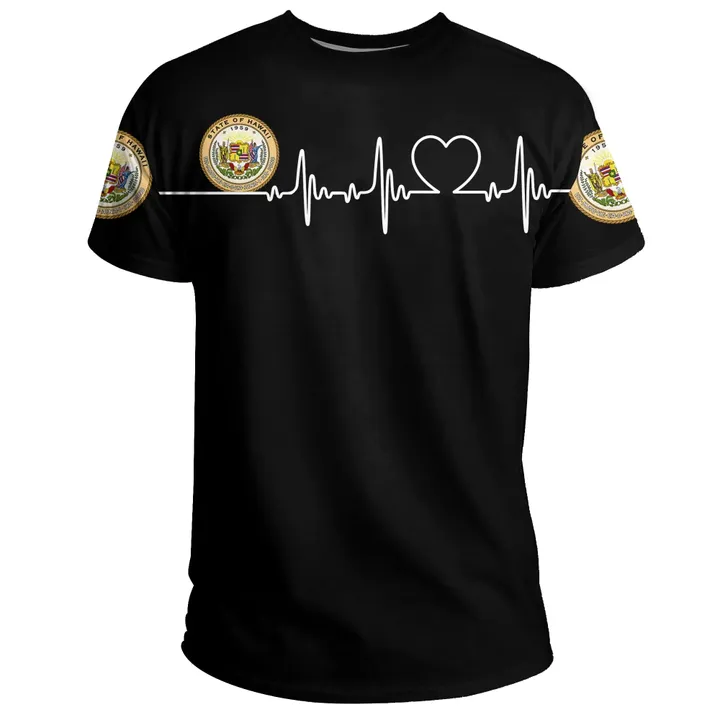 Alohawaii T-Shirt - Tee Hawaii Heartbeat (Women's/Men's) | Alohawaii.co