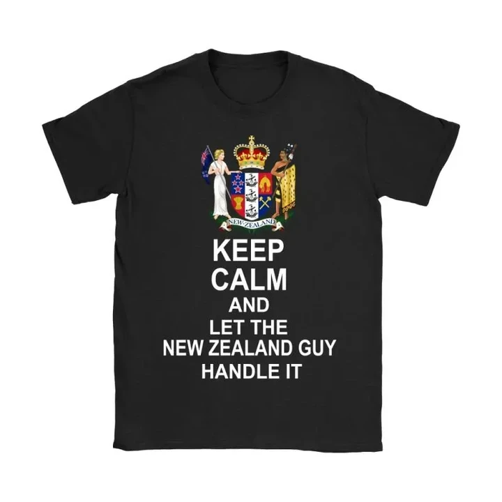 Alohawaii T-Shirt - Tee Keep Calm New Zealand Guy | Alohawaii.co