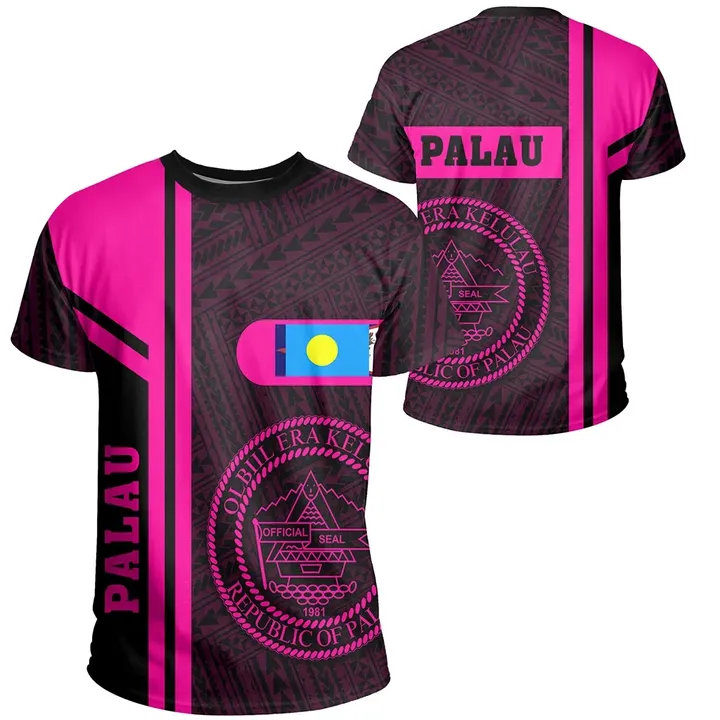 Alohawaii T-Shirt - Tee Palau Pink - Boba Style | Alohawaii.co