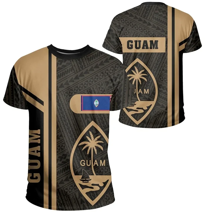 Alohawaii T-Shirt - Tee Guam Gold - Boba Style | Alohawaii.co