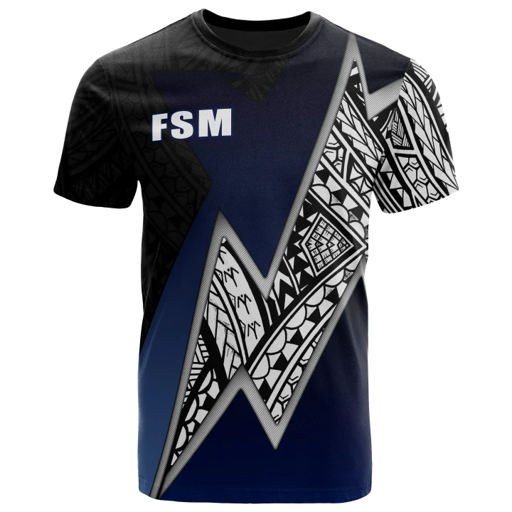 Alohawaii T-Shirt - Tee Federated States of Micronesia - White Lighting Piece | Alohawaii.co