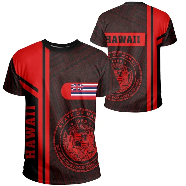 Alohawaii T-Shirt - Tee Hawaii Red Boba Style | Alohawaii.co