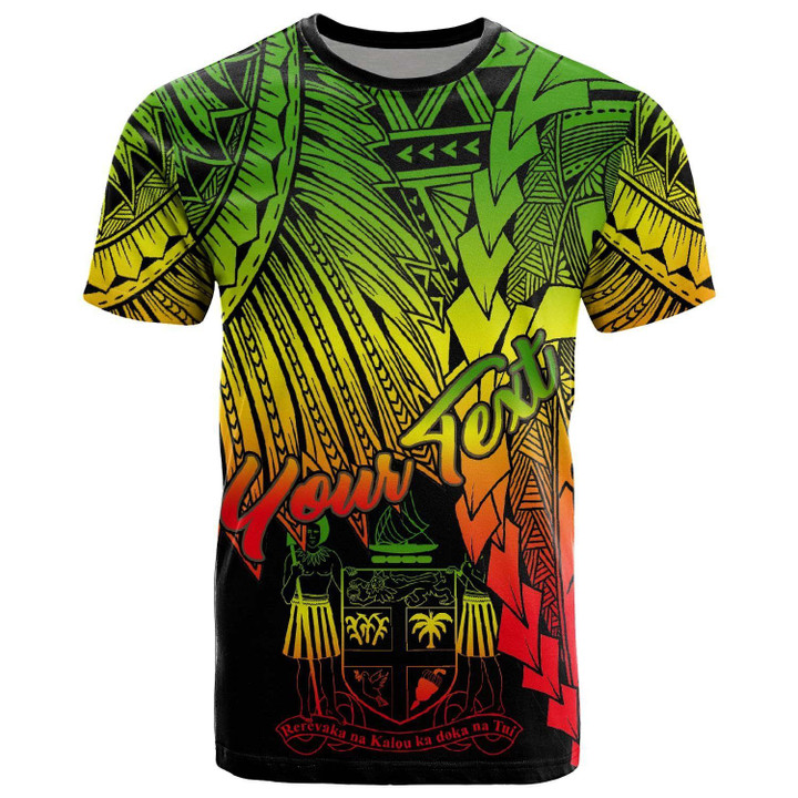 Alohawaii T-Shirt - Tee Fiji Polynesian Custom Personalised - Tribal Wave Tattoo Reggae | Alohawaii.co