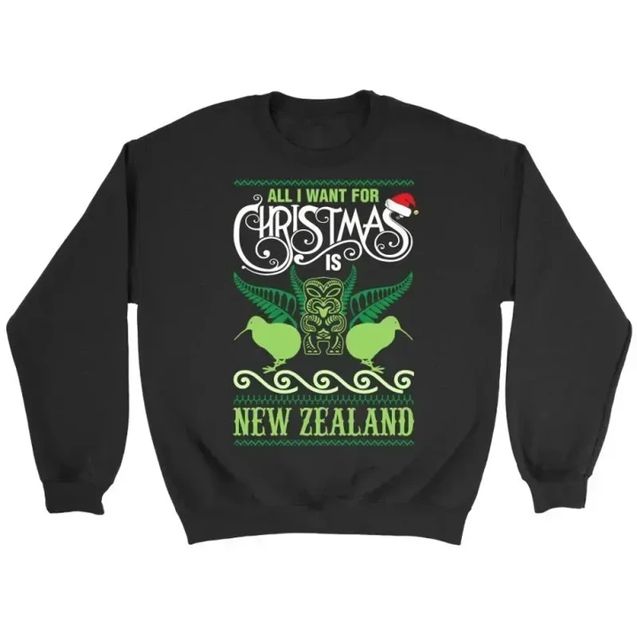 Alohawaii T-Shirt - Tee All I Want For Christmas Is New Zealand | Alohawaii.co