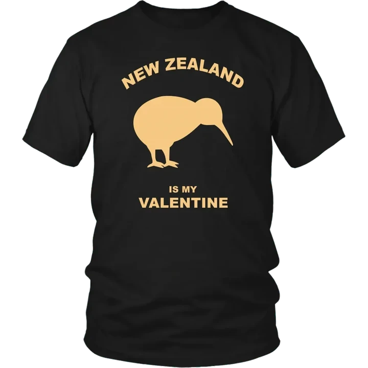 Alohawaii T-Shirt - Tee New Zealand Kiwi - Is My Valentine | Alohawaii.co