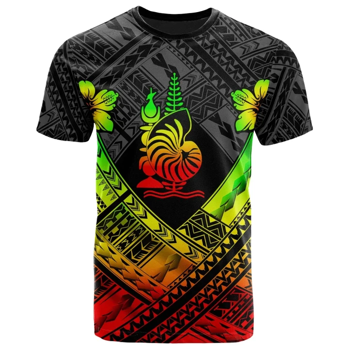 Alohawaii T-Shirt - Tee New Caledonia Polynesian - New Caledonia Reggae Seal Camisole Hibiscus Style | Alohawaii.co