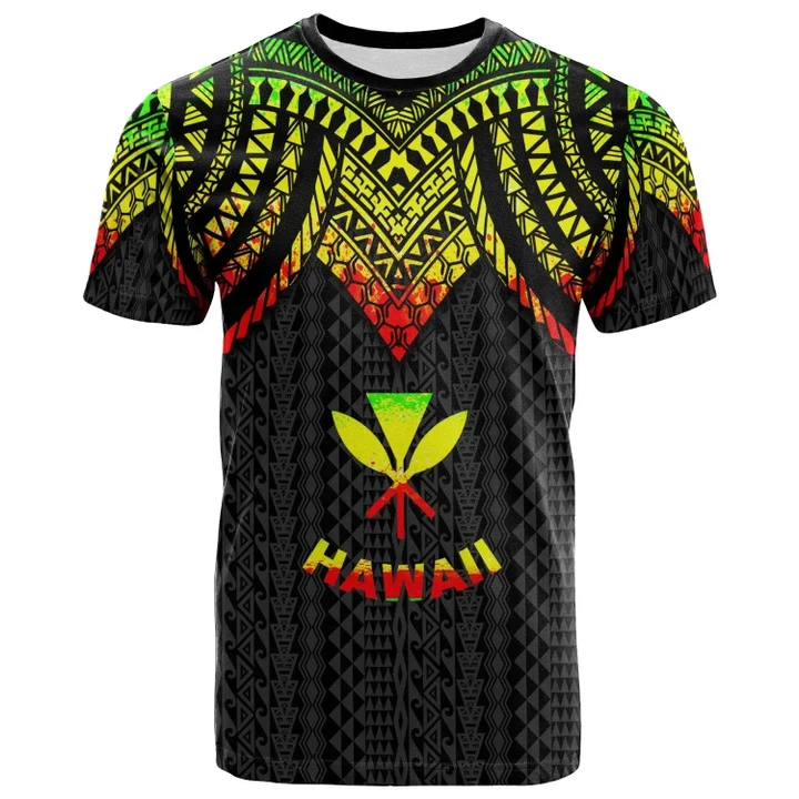 Alohawaii T-Shirt - Tee Hawaii - Polynesian Armor Style Reagge | Alohawaii.co