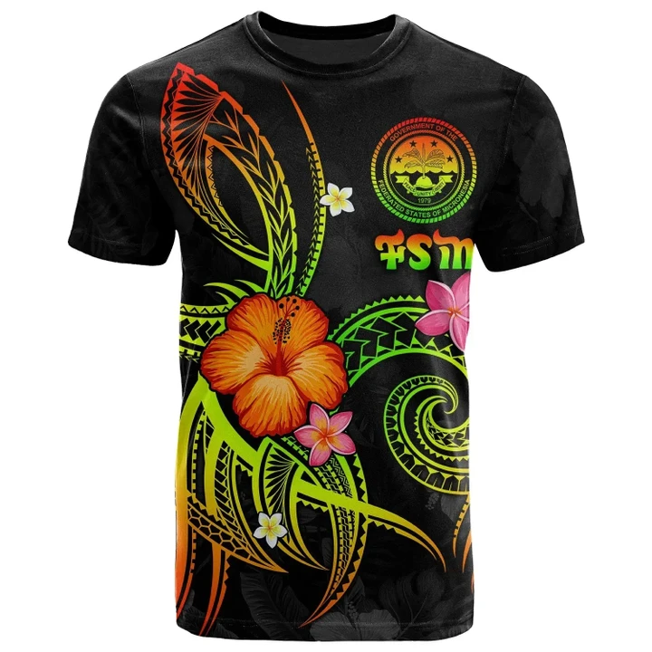 Alohawaii T-Shirt - Tee Federated States of Micronesia Polynesian - Legend of FSM (Reggae) | Alohawaii.co
