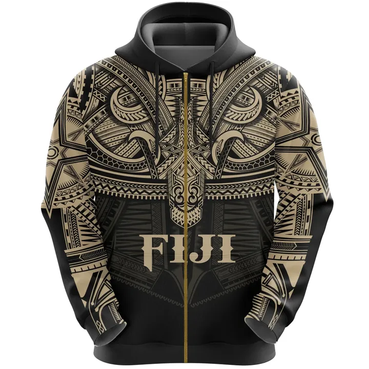 Alohawaii Clothing, Zip Hoodie Fiji Polynesian | Alohawaii.co