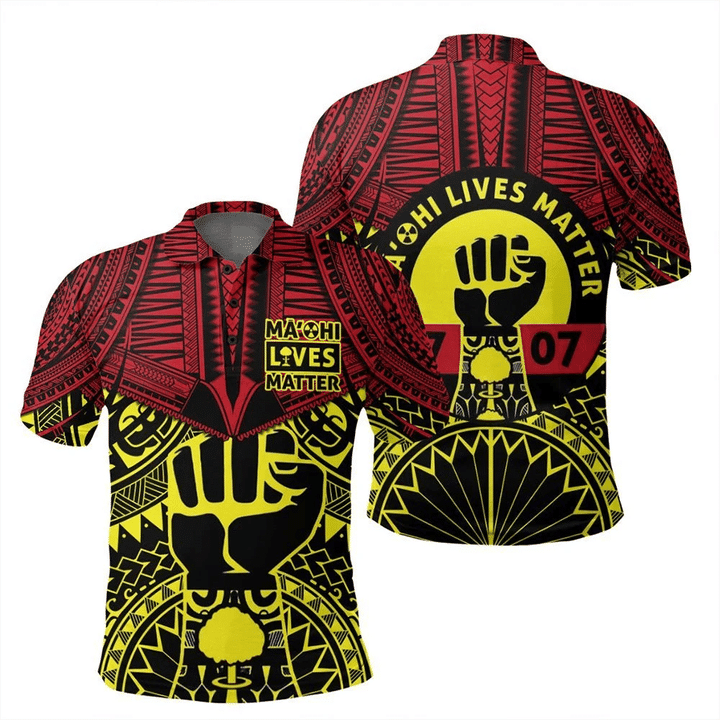 Alohawaii Polo Shirt - Maohi Lives Matter Polo Shirt J0