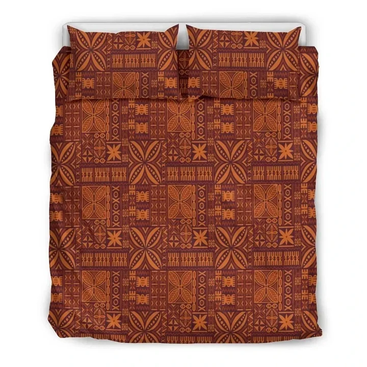 Alohawaii Bedding Set - Cover and Pillow Cases Hawaiian Traditional Aboriginal Pattern Polynesian | Alohawaii.co