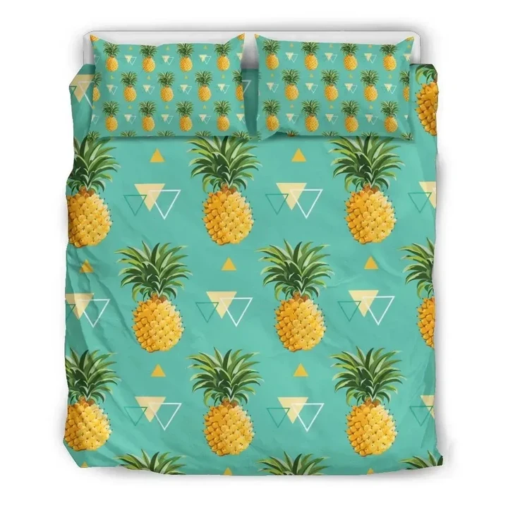 Alohawaii Bedding Set - Cover and Pillow Cases Hawaiian Pineapple Polynesian | Alohawaii.co