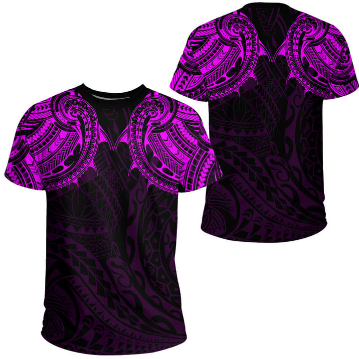 Alohawaii Clothing - Polynesian Tattoo Style - Pink Version T-Shirt A7 | Alohawaii