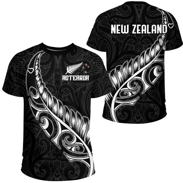 Alohawaii Clothing - New Zealand Aotearoa Maori Fern T-Shirt A7 | Alohawaii
