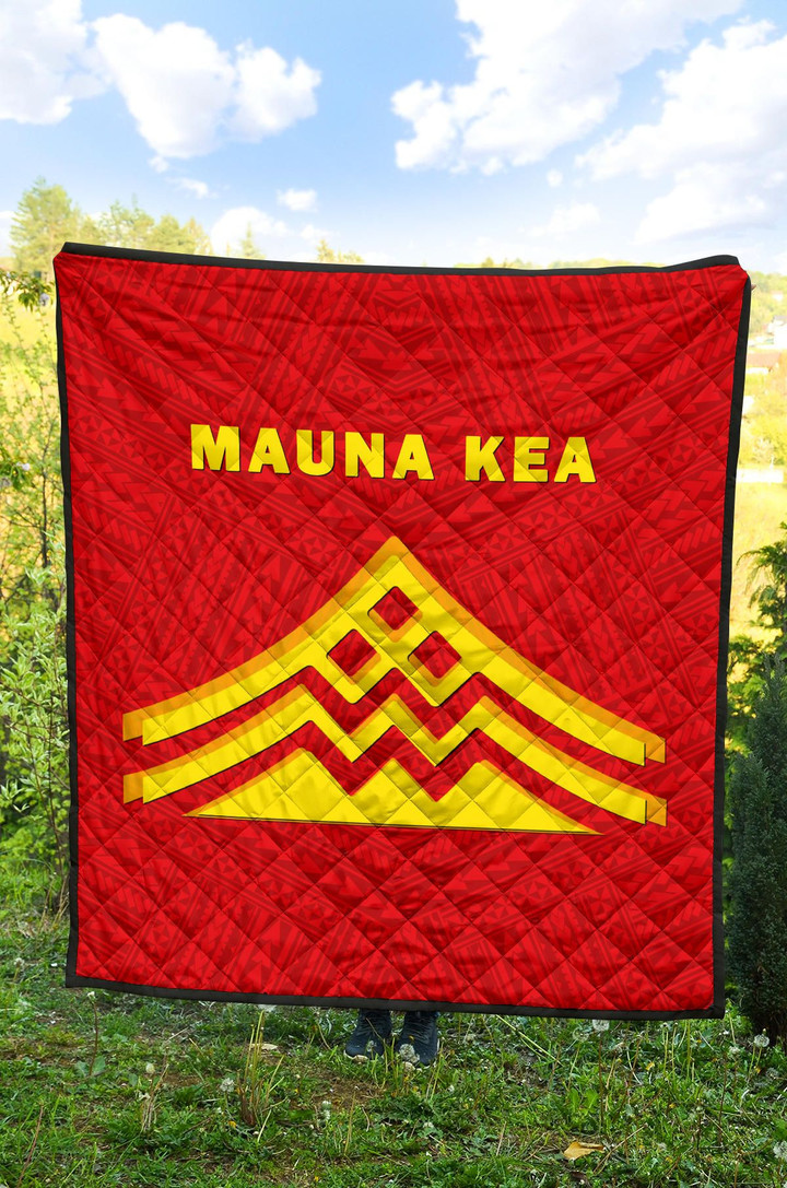 Alohawaii Quilt - Hawaii Mauna Kea Polynesian Premium Quilt - AH - J71