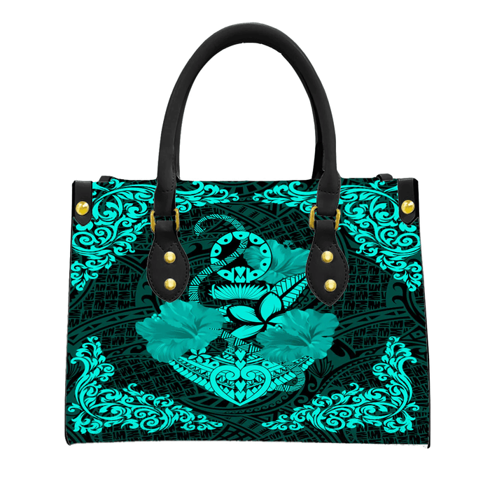 Alohawaii Square Tote Bag - Hawaii Anchor Hibiscus Flower Vintage A31