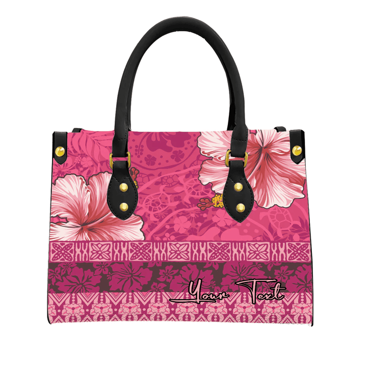Alohawaii Square Tote Bag - (Custom) Hawaii Hibiscus Pattern A31