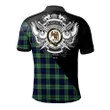 Abercrombie Clan Military Logo Polo Shirt K23