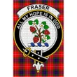 Tartan Puzzle - Fraser Clan Tartan Jigsaw Puzzle - BN