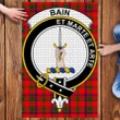 Tartan Puzzle - Bain Clan Tartan Jigsaw Puzzle - BN