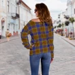 Tartan Womens Off Shoulder Sweater - Balfour Modern - BN