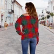 Tartan Womens Off Shoulder Sweater - MacPhail - BN