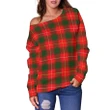 Tartan Womens Off Shoulder Sweater - MacFie - BN