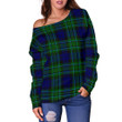 Tartan Womens Off Shoulder Sweater - MacCallum Modern - BN