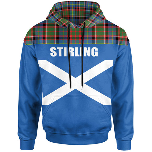 Tartan All Over Hoodie - Stirling of Keir Clans Ver2 - BN
