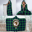 Abercrombie Clans Tartan Hooded Blanket - BN