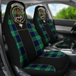 Abercrombie Tartan Car Seat Cover Clan Badge - Special Version K7