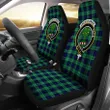 Abercrombie Tartan Car Seat Covers Clan Badge K7