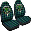 Abercrombie Tartan Car Seat Covers Clan Badge K7