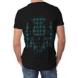 Abercrombie Tartan Clan Crest Lion & Thistle T-Shirt K6