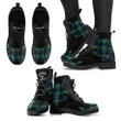 Abercrombie Tartan Leather Boots Lion And Thistle TH8