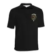 Abercrombie Tartan Polo Shirt In Me - Clan Badge K7