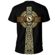 Abernethy T-shirt Celtic Tree Of Life Clan Black Unisex A91
