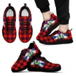 Abernethy Tartan Sneakers with Thistle K5