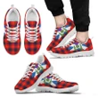Abernethy Tartan Sneakers with Thistle K5