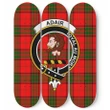 Adair Tartan 3 Skateboard Wall Art Clan Badge