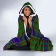 Adam Clans Tartan Hooded Blanket - BN