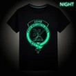 Adam Crest Scottish Clan Luminous T shirt K32