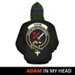 Adam In My Head Hoodie Tartan Scotland K32