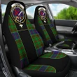 Adam Tartan Car Seat Cover Clan Badge - Special Version K7