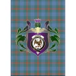 Agnew Ancient Clan Garden Flag Royal Thistle Of Clan Badge K23