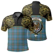 Agnew Ancient Tartan Clan Crest Polo Shirt - Empire I - HJT4