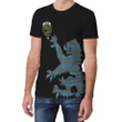 Agnew Ancient Tartan Clan Crest Lion & Thistle T-Shirt K6