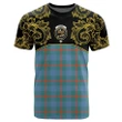 Agnew Ancient Tartan Clan Crest T-Shirt - Empire I - HJT4